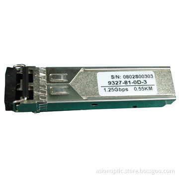SFP Transceiver Module, Multi-mode, Suitable for LC Duplex 1.25 Gigabit Alcatel-lucent Compliant